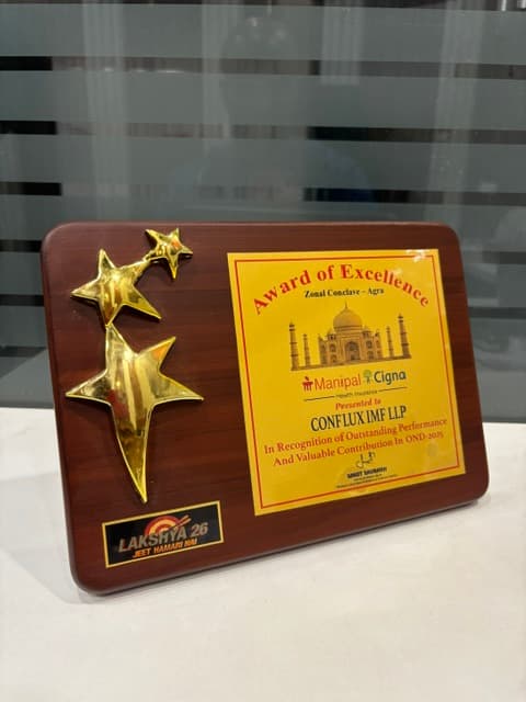 Conflux award trophy