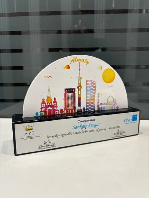 Recognition certificate awarded to Conflux